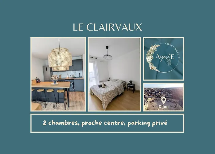 Le Clairvaux - Proche Centre Avec 1 Place En Parking Souterrain