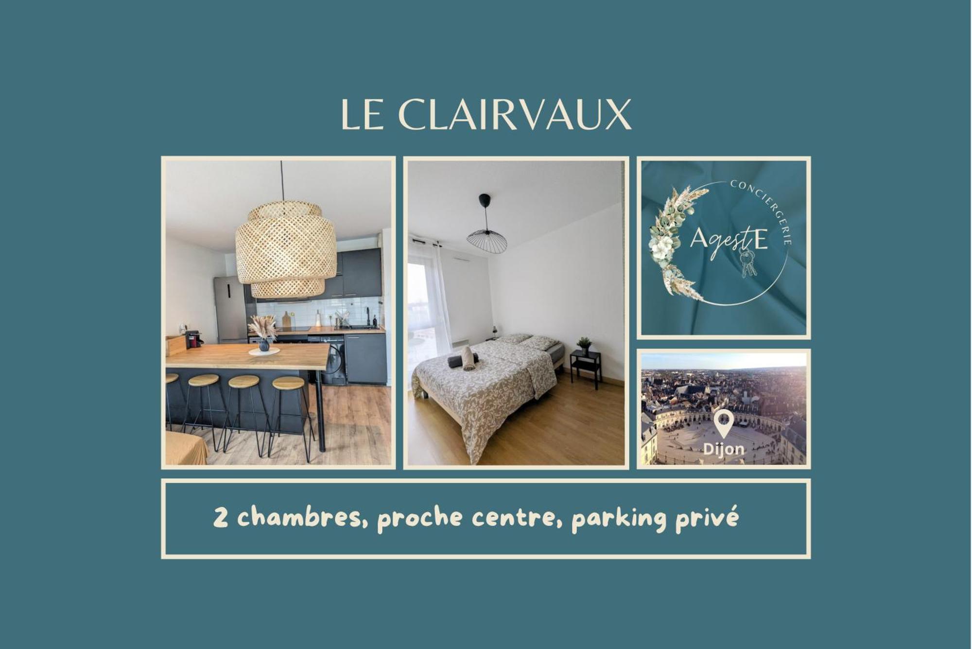 Le Clairvaux - Proche Centre Avec 1 Place En Parking Souterrain *